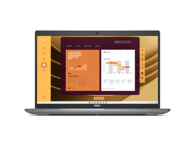 Laptop Dell Latitude 5550, Intel Core Ultra 7 165U, 15.6inch, RAM 16GB, SSD 1TB, Intel Graphics, Linux, Titan Gray