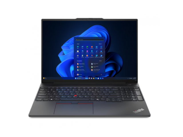Laptop Lenovo ThinkPad E16 Gen 2, AMD Ryzen 7 7735HS, 16inch, RAM 16GB, SSD 512GB, AMD Radeon 680M, Windows 11 Pro, Black