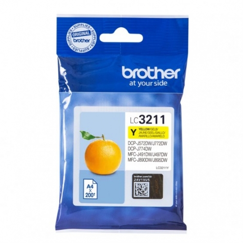 Cartus Cerneala Brother LC3211Y Yellow