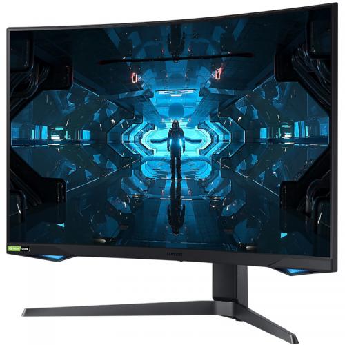 Monitor LED Curbat Samsung Odyssey G7 LC32G75TQSPXEN, 31.5inch, 2560x1440, 1ms, Black