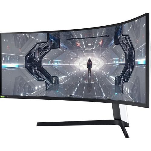 Monitor LED Curbat Samsung Odyssey G9 LC49G95TSSPXEN, 49inch, 5120x1440, 1ms GTG, Black-White