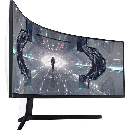 Monitor LED Curbat Samsung Odyssey G9 LC49G95TSSPXEN, 49inch, 5120x1440, 1ms GTG, Black-White