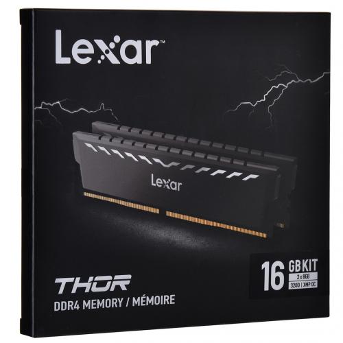 Kit Memorie Lexar THOR, 16GB, DDR4-3200MHz, CL16, Dual Channel