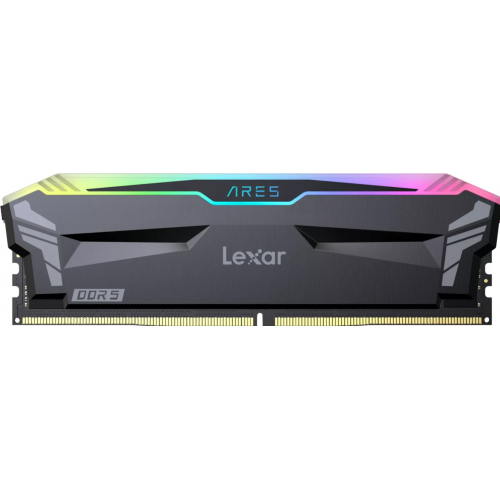 Kit Memorie Lexar ARES RGB Black Intel XMP 3.0 32GB, DDR5-6400MHz, CL32, Dual Channel