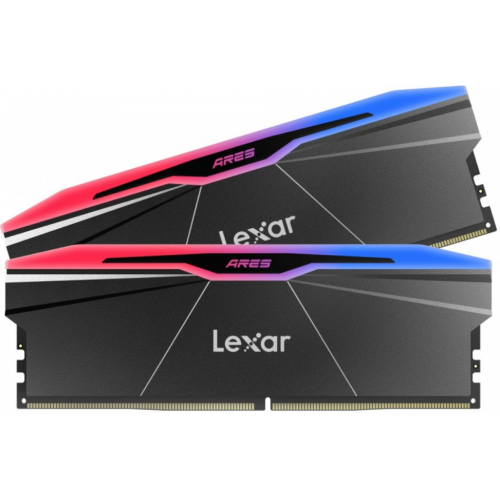 Kit Memorie Lexar ARES RGB Intel XMP 3.0/AMD EXPO, 32GB, DDR5-6000 MHz, CL28, Dual Channel