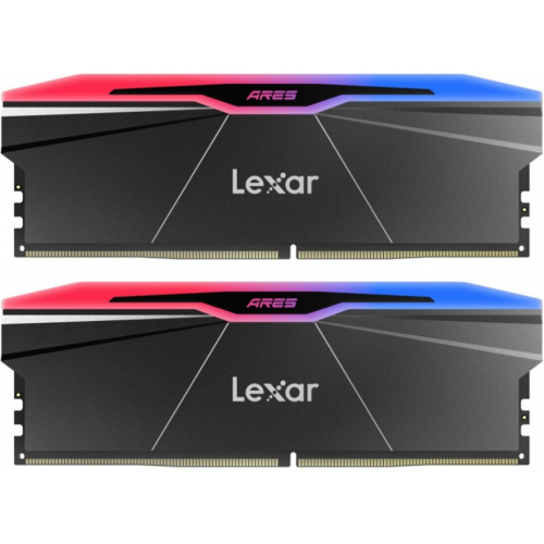 Kit Memorie Lexar ARES RGB Intel XMP 3.0/AMD EXPO, 32GB, DDR5-6000 MHz, CL28, Dual Channel