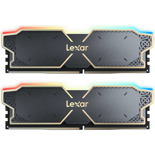 Kit Memorie Lexar THOR RGB Intel XMP 3.0/AMD EXPO, 32GB, DDR5-6000 MHz, CL 38, Dual Channel