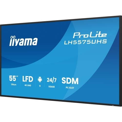 LH4375UHS-B2AG 43IN 3840X2160/UHD IPS 500CD/M 2X 10W HDMI