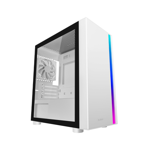 Carcasa PcCOOLER LM300 ARGB White, Fara sursa