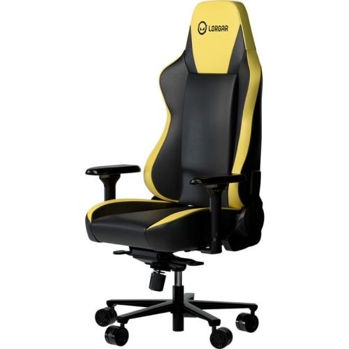 Scaun gaming LORGAR Base 311, Black-Yellow