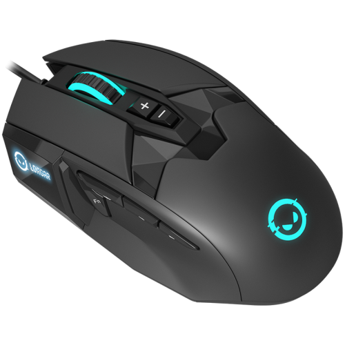 Mouse Optic LORGAR Stricter 579, RGB LED, USB-A, Black