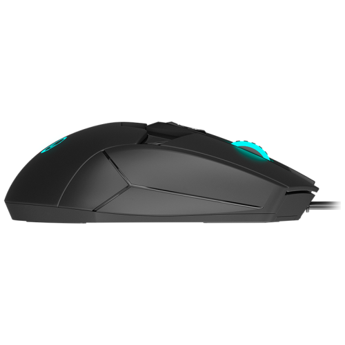 Mouse Optic LORGAR Stricter 579, RGB LED, USB-A, Black