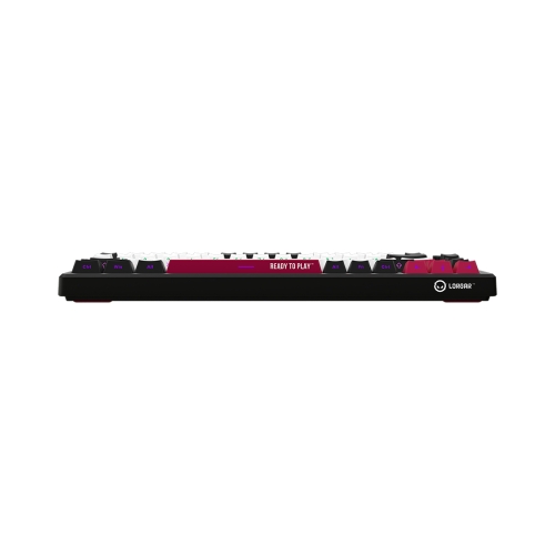 Tastatura LORGAR KBP7075W, RGB LED, USB/USB Wireless/Bluetooth, Black