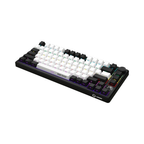 Tastatura LORGAR KBP7075W, RGB LED, USB/USB Wireless/Bluetooth, Black