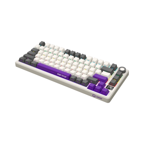 Tastatura LORGAR KBP7075W, RGB LED, USB/USB Wireless/Bluetooth, Beige