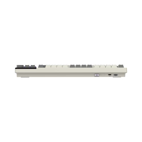 Tastatura LORGAR KBP70TKLW, RGB LED, USB/USB Wireless/Bluetooth, Beige