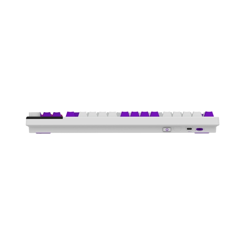 Tastatura LORGAR KBP70TKLW, RGB LED, USB/USB Wireless/Bluetooth, White