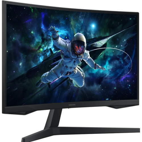 Monitor LED Curbat Samsung Odyssey G5 G55C (2024) LS27CG552EUXEN, 26.9inch, 2560x1440, 1ms, Black