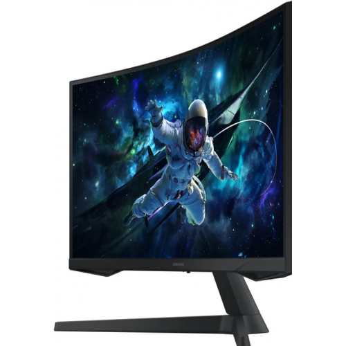 Monitor LED Curbat Samsung Odyssey G5 G55C (2024) LS27CG552EUXEN, 26.9inch, 2560x1440, 1ms, Black