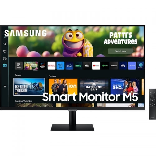 Monitor LED Samsung Smart M5 LS32CM500EUXDU, 32inch, 1920x1080, 4ms, Black