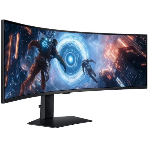 Monitor LED Curbat Samsung Odyssey G9 LS49FG910EUXEN, 49 inch, 5120 x 1440 pixeli, 1 ms, Black
