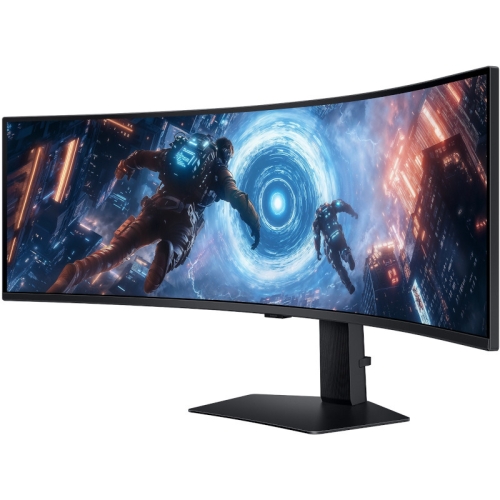 Monitor LED Curbat Samsung Odyssey G9 LS49FG910EUXEN, 49 inch, 5120 x 1440 pixeli, 1 ms, Black