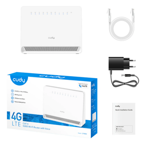 Router Wireless Cudy LT400V, 3 x LAN