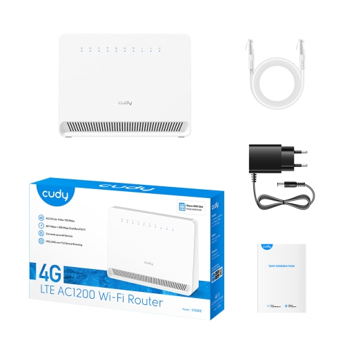 Router Wireless Cudy LT500E, 3 x LAN