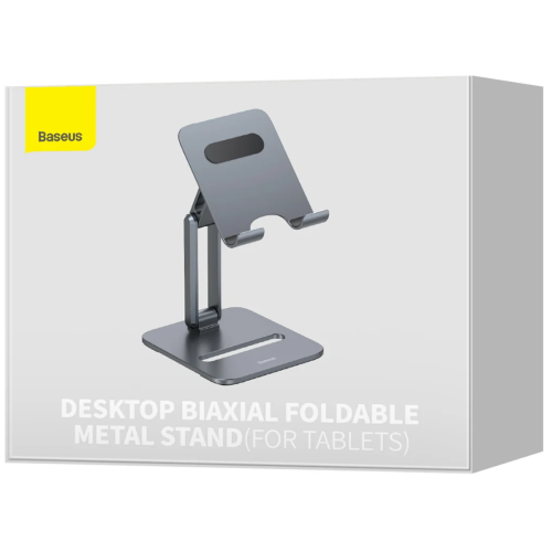 Stand Baseus Biaxial Foldable, 4-13 inch, Gray
