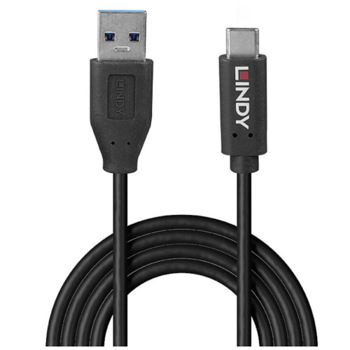 Cablu Lindy 1.5m USB 3.2 Type-A to C GRS