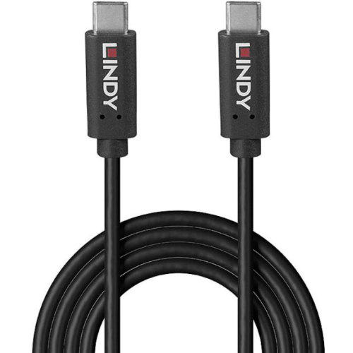 Cablu Lindy 0.5m USB 3.2 A to C 20Gbps