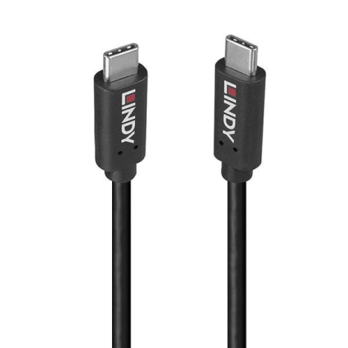 Cablu Lindy 0.5m USB 3.2 A to C 20Gbps