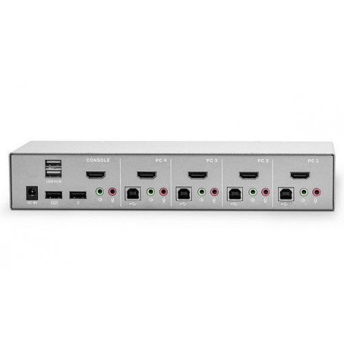 Switch KVM Lindy 39308, Silver