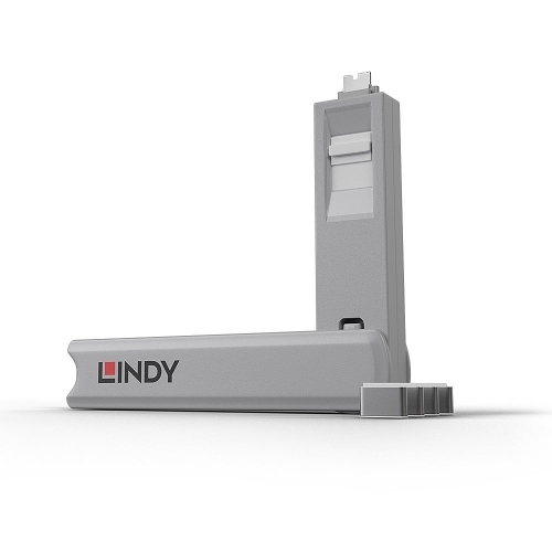 Lindy USB Type C Port Blocker Key, alb