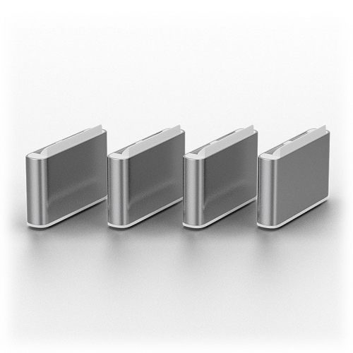 Blocker Lindy LY-40439, USB-C, White, 10 bucati