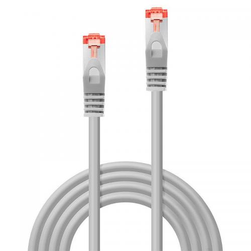 Patch Cord Lindy LY-47702, S/FTP, Cat.6, 1m, Gray