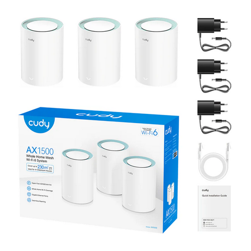 WiFi range extender Cudy M1500 (3 pcs.)