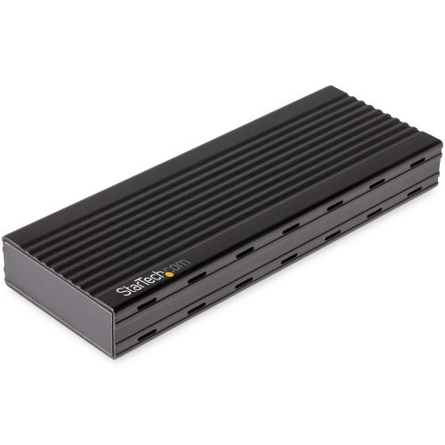 Rack SSD Startech, USB Tip C, M.2 NVMe, Black