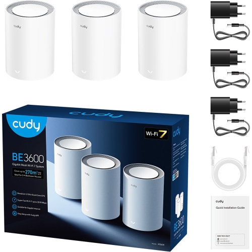 Router Wireless Cudy M3600, 3 x LAN, 3 bucati