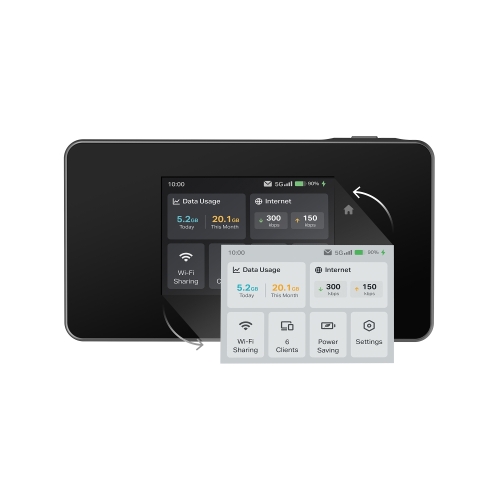 5G MOBILE WI-FI ROUTER/WI-FI 6E - TRI-BAND AXE3600