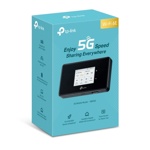 5G MOBILE WI-FI ROUTER/WI-FI 6E - TRI-BAND AXE3600