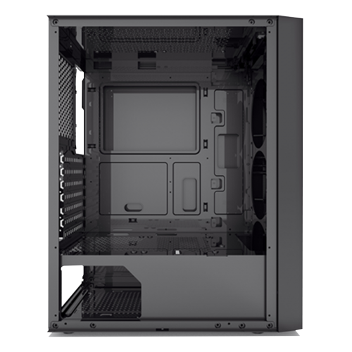 Carcasa PcCOOLER MASTER MA100 MESH, RGB LED, Fara sursa