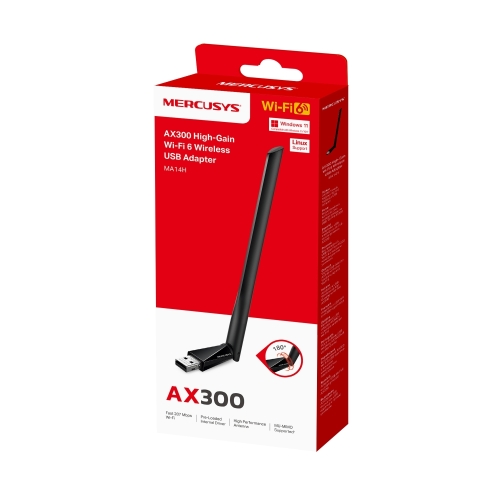 Adaptor Mercusys MA14H WiFi 6 AX300
