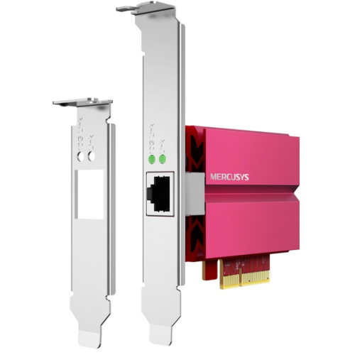 PLACA RETEA Mercusys, intern, PCI-E, port RJ-45, 10000 Mbps, 