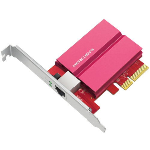 PLACA RETEA Mercusys, intern, PCI-E, port RJ-45, 10000 Mbps, 