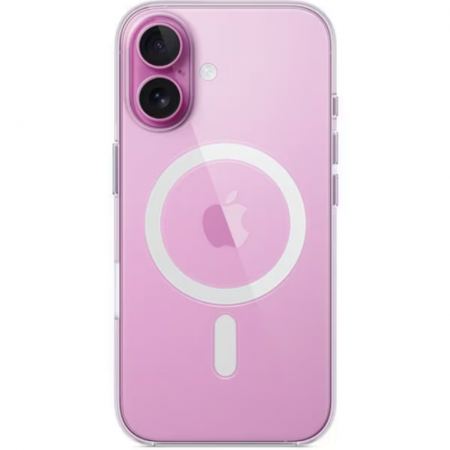 Protectie pentru spate Apple cu MagSafe pentru iPhone 16, Clear