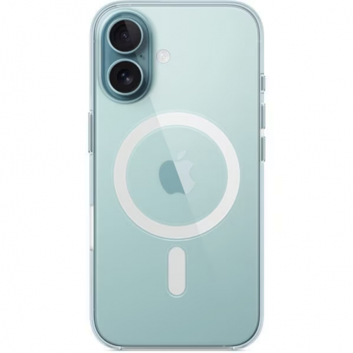 Protectie pentru spate Apple cu MagSafe pentru iPhone 16, Clear