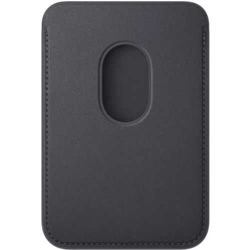 Suport card Apple Silicone cu MagSafe pentru iPhone 16, Lake Green