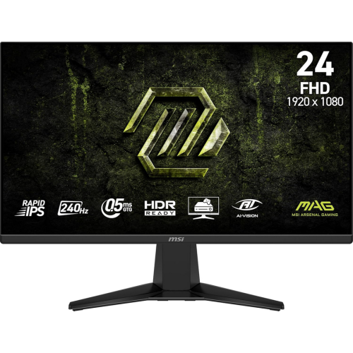 MSI MAG 245F X24 24inch Gaming Monitor IPS FHD 240Hz HDMI DP 0.5ms