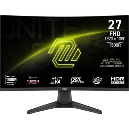 Monitor LED Curbat MSI MAG 276CF E20, 27 inch, 1920 x 1080 pixeli, 0.5 ms GtG, Black